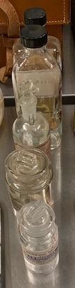 Clear Bottles Period Small